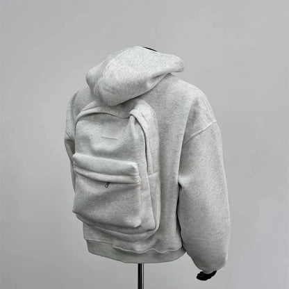 Hoodie with Integrated Backpack (Copy)