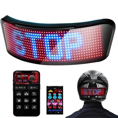 Motorcycle Helmet Programmable LED Display (Copy)
